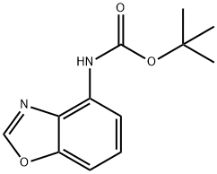 4-N-Boc-Aminobenzooxazol 구조식 이미지