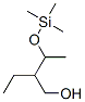 1-Butanol,  2-ethyl-3-[(trimethylsilyl)oxy]- Structure