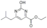 ethyl 2-hydroxy-6-isobutylpyriMidine-4-carboxylate 구조식 이미지