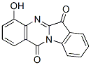 Indolo[2,1-b]quinazoline-6,12-dione,  4-hydroxy- 구조식 이미지