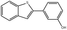 3-[Benzo(b)thiophen-2-yl]phenol Structure