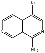 2,7-Naphthyridin-1-aMine, 4-broMo- Structure