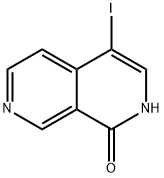 2,7-Naphthyridin-1(2H)-one, 4-iodo- 구조식 이미지