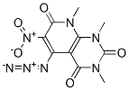 Pyrido[2,3-d]pyrimidine-2,4,7(1H,3H,8H)-trione,  5-azido-1,3,8-trimethyl-6-nitro- Structure