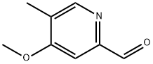 4-Methoxy-5-Methylpyridine-2-carbaldehyde 구조식 이미지