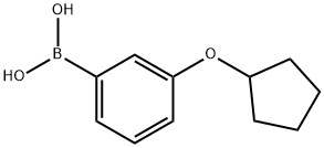 [3-(Cyclopentyloxy)phenyl]boranediol 구조식 이미지