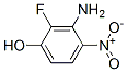 Phenol,  3-amino-2-fluoro-4-nitro- Structure