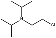 2-클로로-N,N-다이아이소프로필에틸아민 구조식 이미지