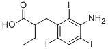 Iopanoic acid  구조식 이미지