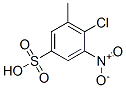 6-chloro-5-nitrotoluene-3-sulphonic acid Structure