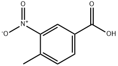 4-Methyl-3-nitrobenzoic acid Structure
