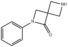 2,6-Diazaspiro[3.3]heptan-1-one, 2-phenyl- 구조식 이미지