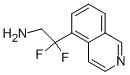 2,2-DIFLUORO-2-(ISOQUINOLIN-5-YL)ETHANAMINE Structure