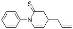 2(1H)-Pyridinethione,  3,4-dihydro-1-phenyl-4-(2-propen-1-yl)- 구조식 이미지