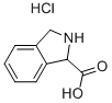 2,3-DIHYDRO-1H-ISOINDOLE-1-카르복실산염산염 구조식 이미지