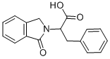 2-(1-OXO-1,3-DIHYDRO-2H-ISOINDOL-2-YL)-3-PHENYLPROPANOIC ACID 구조식 이미지