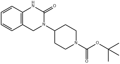 tert-butyl 4-(2-oxo-1,2-dihydroquinazolin-3(4H)-yl)piperidine-1-carboxylate Structure