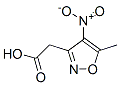 3-Isoxazoleacetic  acid,  5-methyl-4-nitro- 구조식 이미지