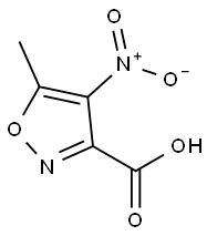 5-METHYL-4-NITRO-3-ISOXAZOLECARBOXYLIC ACID 구조식 이미지