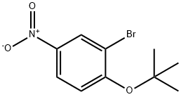 3-Bromo-4-tert-butoxynitrobenzene Structure