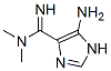 1H-Imidazole-4-carboximidamide,  5-amino-N,N-dimethyl- 구조식 이미지