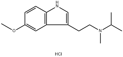 N-Isopropyl-N-methyl-5-methoxytryptamine hydrochloride Structure