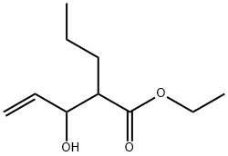 3-Hydroxy-2-propyl-4-pentenoic Acid Ethyl Ester
(Mixture of diastereomers) Structure