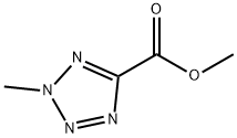 2H-Tetrazole-5-carboxylicacid,2-methyl-,methylester(9CI) Structure