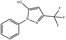 2-페닐-5-트리플루오로메틸-2H-피라졸-3-올 구조식 이미지