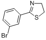 2-(3-BROMOPHENYL)-4,5-DIHYDROTHIAZOLE Structure