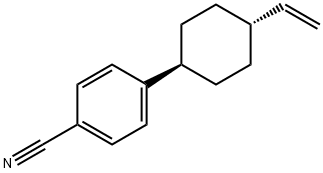 TRANS-4-(4-비닐-시클로헥실)-벤조니트릴 구조식 이미지