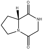 Pyrrolo[1,2-a]pyrazine-1,4-dione, hexahydro-, (8aR)- (9CI) Structure