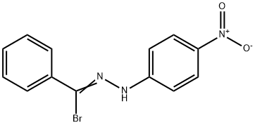 N-(4-Nitrophenyl)benzenecarbohydrazonoylbromide Structure