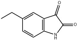 5-Ethyl-1H-indole-2,3-dione Structure