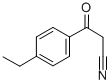 3-(4-Ethylphenyl)-3-oxopropanenitrile Structure