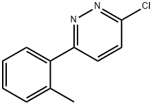 3-CHLORO-6-(2-METHYLPHENYL)-PYRIDAZINE Structure