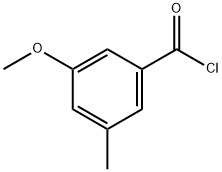 벤조일클로라이드,3-메톡시-5-메틸-(9CI) 구조식 이미지