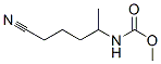 카르밤산,(4-시아노-1-메틸부틸)-,메틸에스테르(9CI) 구조식 이미지