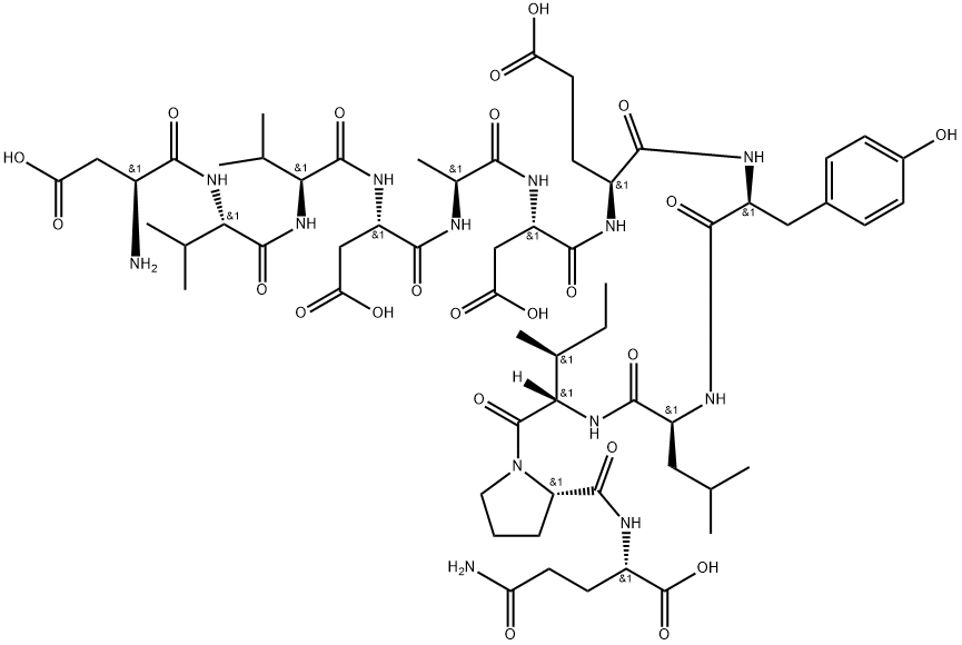 ASP-VAL-VAL-ASP-ALA-ASP-GLU-TYR-LEU-ILE-PRO-GLN Structure