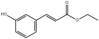 2-Propenoic acid, 3-(3-hydroxyphenyl)-, ethyl ester, (2E)- Structure