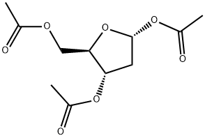 1,3,5-Tri-O-acetyl-2-deoxy-alpha-D-erythro-pentofuranose Structure
