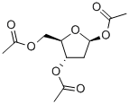 1,3,5-Tri-O-acetyl-2-deoxy-beta-D-erythro-pentofuranose Structure