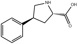 trans-4-Phenyl-L-proline Structure