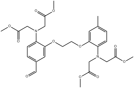 96315-11-6 Tetramethyl 5-Formyl-5'-Methyl Bis-(2-Aminophenoxymethylene)-N,N,N',N'-Tetraacetate