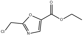 2-ChloroMethyl-5-ethoxycarbonyloxazole Structure