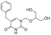 1-((2-hydroxy-1-(hydroxymethyl)ethoxy)methyl)-5-benzyluracil Structure