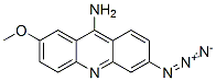 9-amino-3-azido-7-methoxyacridine Structure