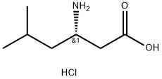 L-BETA-HOMOLEUCINE HYDROCHLORIDE 구조식 이미지