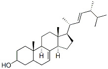 ergosta-7,22-dien-3-ol Structure