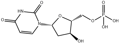 2'-deoxyuridine 5'-monophosphate  Structure